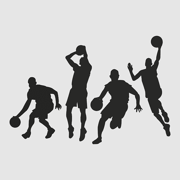 Basketball Sticker Sport Slam Dunk Polyvinyl Chloride PNG, Clipart